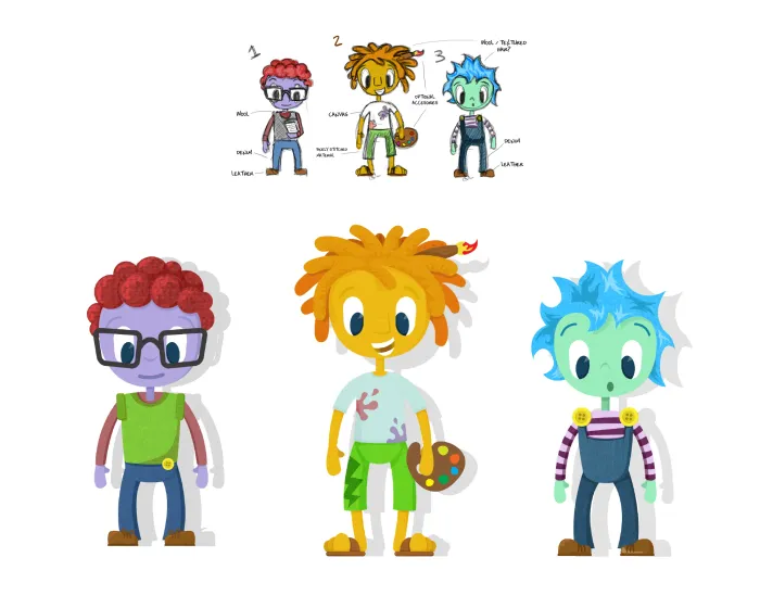 Character designs